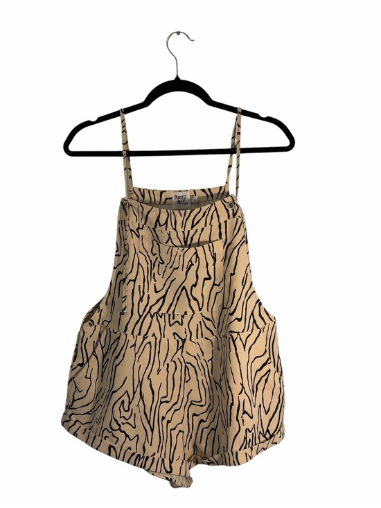 Princess Polly Pants - Princess Polly Zebra Print Overall Romper